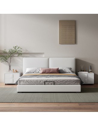 Fabric bed, master bedroom, double bed, tatami mat