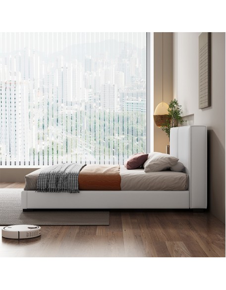 Fabric bed, master bedroom, double bed, tatami mat